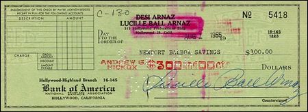 Lot #1341 Lucille Ball and Desi Arnaz - Image 1