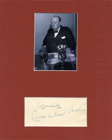 Lot #273 Winston and Clementine Churchill - Image 2