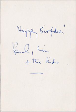 Lot #947 Beatles: McCartney, Paul - Image 1