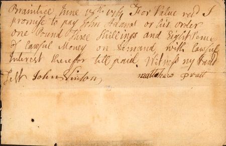 Lot #4 John Adams - Image 2
