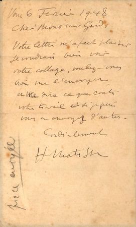 Lot #791 Henri Matisse - Image 1