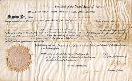 Lot #100 Thomas Jefferson and James Madison - Image 1