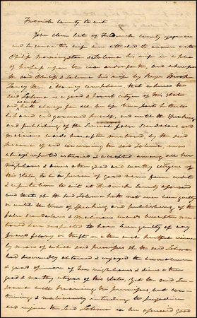 Lot #446 Supreme Court: Taney, Roger B. - Image 3