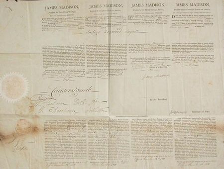 Lot #134 James Madison and James Monroe - Image 3