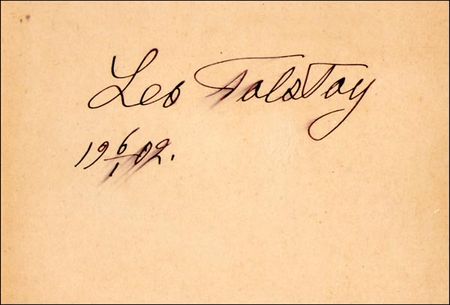 Lot #835 Leo Tolstoy - Image 1