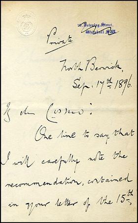 Lot #234 Arthur Balfour - Image 1