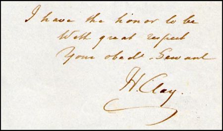 Lot #276 Henry Clay - Image 1