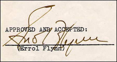 Lot #1696 Errol Flynn - Image 1