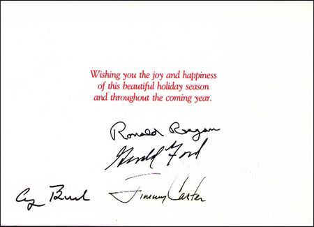 Lot #76 Four Presidents - Image 1