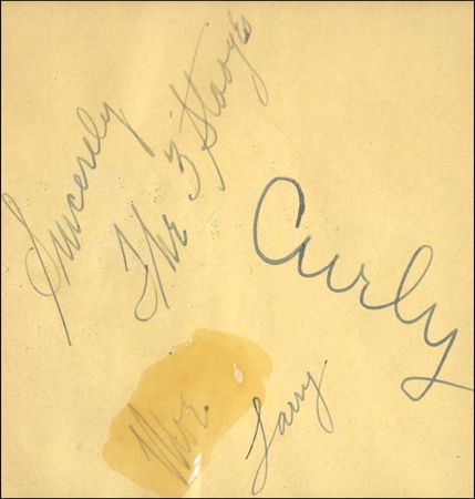 Lot #2530 Three Stooges - Image 1