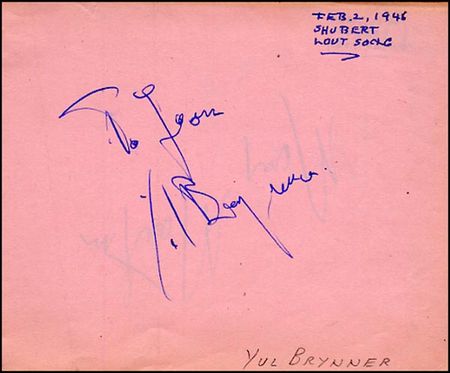 Lot #1854 Hollywood and Stage Signatures of the 1940s - Image 4