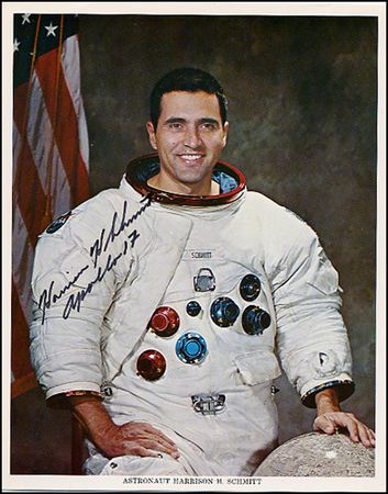 Lot #703 Harrison Schmitt and James McDivitt - Image 1