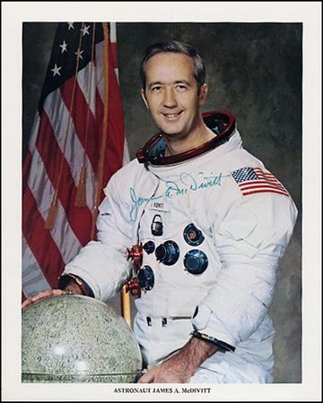 Lot #703 Harrison Schmitt and James McDivitt - Image 2