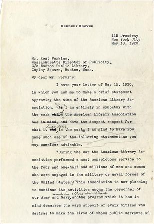 Lot #95 Herbert Hoover - Image 2