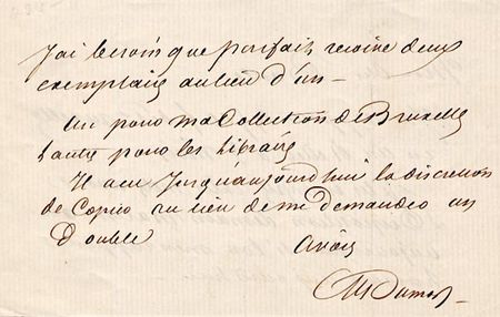 Lot #748 Alexandre Dumas (pere) - Image 1