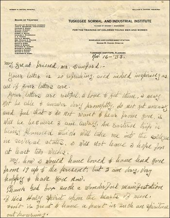 Lot #262 George Washington Carver - Image 2