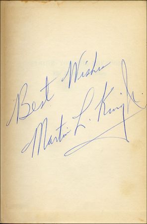 Lot #266 Martin Luther King, Jr - Image 1
