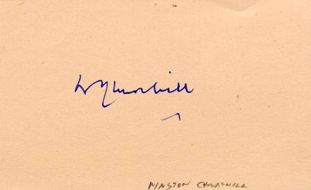 Lot #176 Winston Churchill - Image 1