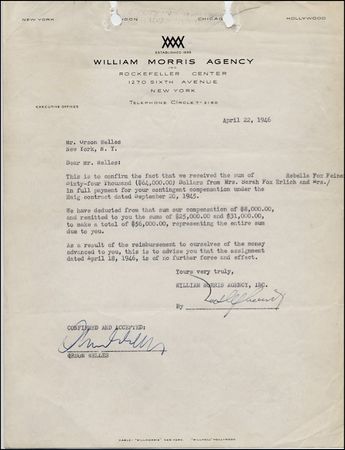 Lot #2425 Orson Welles - Image 1