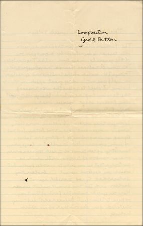 Lot #424 George S. Patton - Image 1