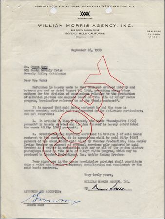 Lot #1930 Gummo Marx - Image 1