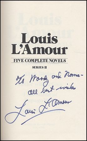 Lot #584 Louis L'Amour - Image 1