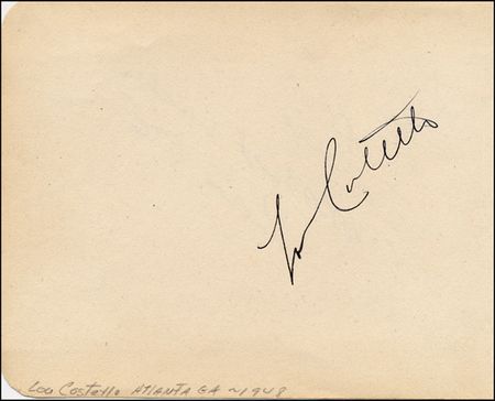 Lot #976 Bud Abbott and Lou Costello - Image 1