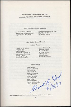 Lot #48 Gerald Ford - Image 1
