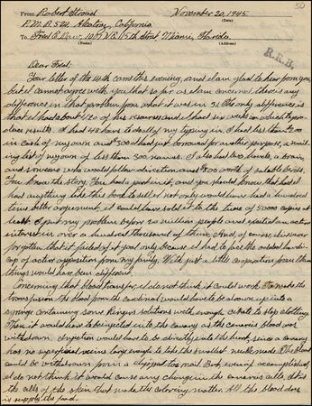 Lot #315 Robert Stroud - Image 2