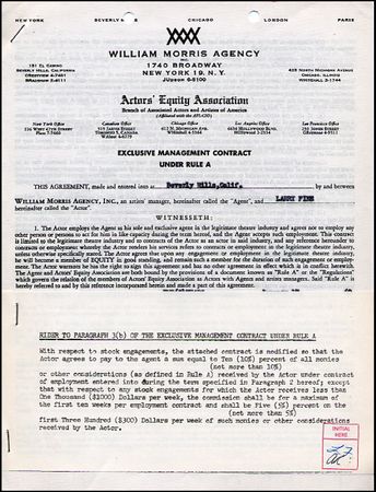 Lot #2360 Three Stooges: Fine, Larry - Image 3