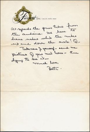 Lot #1353 Bette Davis - Image 1