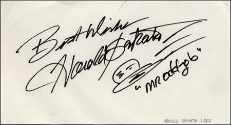 Lot #1750 James Bond: Sakata, Harold - Image 1