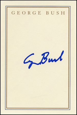Lot #10 George Bush