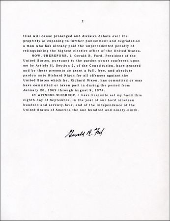 Lot #49 Gerald Ford - Image 1
