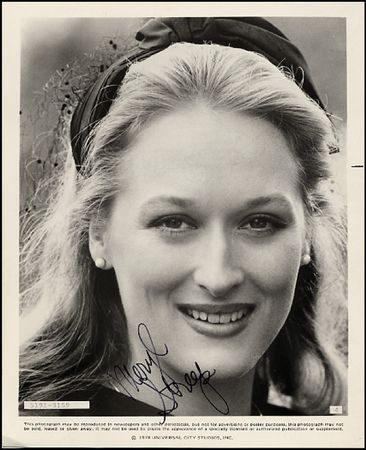 Lot #2334 Meryl Streep - Image 1