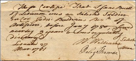 Lot #191 Declaration of Independence: Williams, William - Image 2