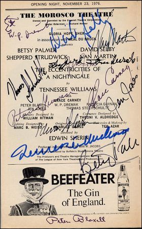 Lot #626 Tennessee Williams - Image 2