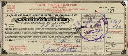 Lot #21 Jimmy Carter