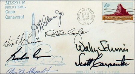 Lot #520 Mercury Seven Astronauts - Image 1