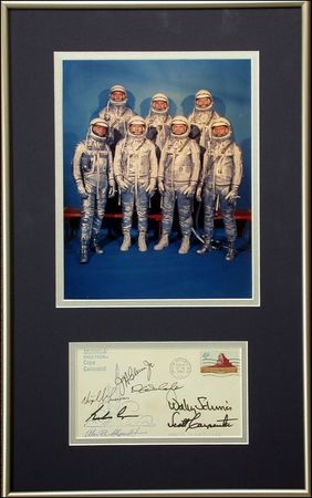 Lot #520 Mercury Seven Astronauts - Image 2
