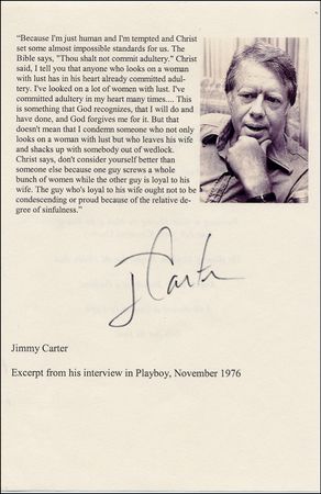 Lot #23 Jimmy Carter