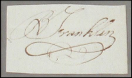Lot #216 Benjamin Franklin - Image 1