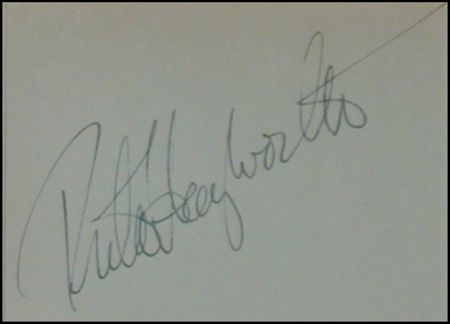 Lot #1658 Rita Hayworth - Image 1