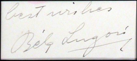 Lot #1897 Bela Lugosi - Image 1