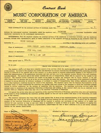 Lot #697 Bunny Berigan - Image 2