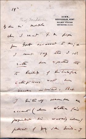 Lot #180 Charles Darwin - Image 2