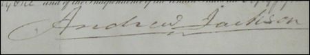 Lot #62 Andrew Jackson - Image 1