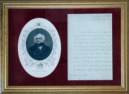 Lot #138 Martin Van Buren - Image 1