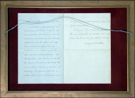 Lot #138 Martin Van Buren - Image 2