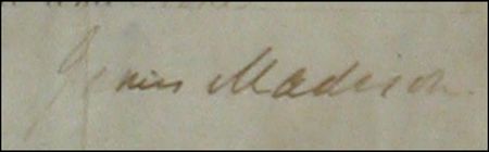 Lot #90 James Madison - Image 1